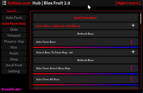 Blox Fruits Script MeMayBeo Hub - Auto Farm, Kill Aura, GUI